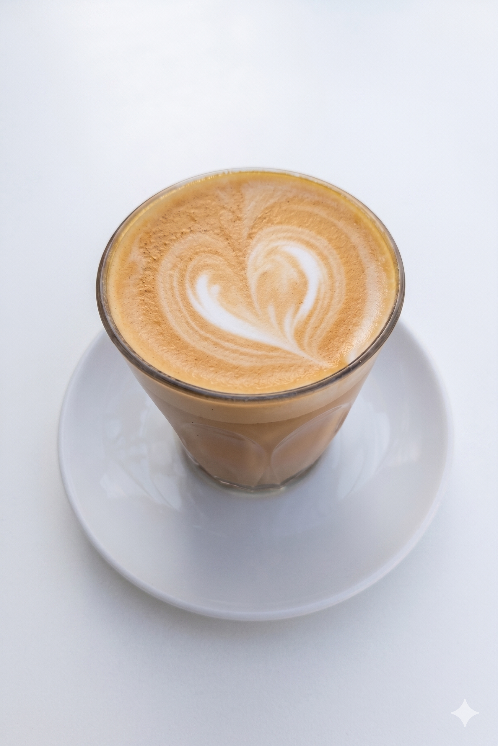 Specialty flat white coffee — certified Arabica blend